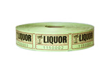 Liquor Roll Tickets
