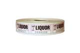 Liquor Roll Tickets