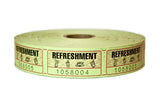 Refreshment Roll Tickets