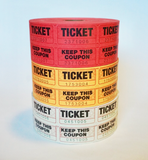 Ticket/Keep this Coupon Roll Tickets