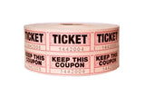 Ticket/Keep this Coupon Roll Tickets