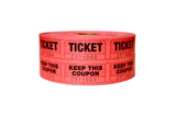 Ticket/Keep this Coupon Roll Tickets