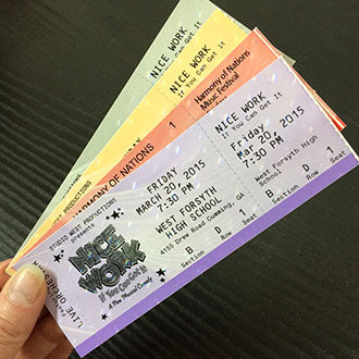 Custom General Admission Tickets